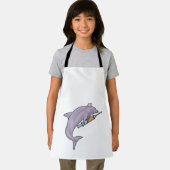 Dolphin als Krankenschwester mit Spritze Schürze (Insitu)