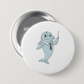 Dolphin als Lehrer mit Pointer Button (Vorne & Hinten)