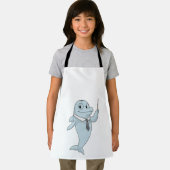 Dolphin als Lehrer mit Pointer Schürze (Insitu)