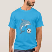 Dolphin and Soccer Ball T-Shirt (Vorderseite)