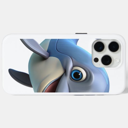 Dolphin Apple iPhone 15 pro max Fall Case-Mate iPhone Hülle (Rückseite (Horizontal))