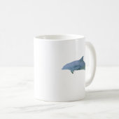 Dolphin-Aquarellmalerei Tasse (VorderseiteRechts)