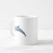 Dolphin-Aquarellmalerei Tasse (Vorderseite Links)