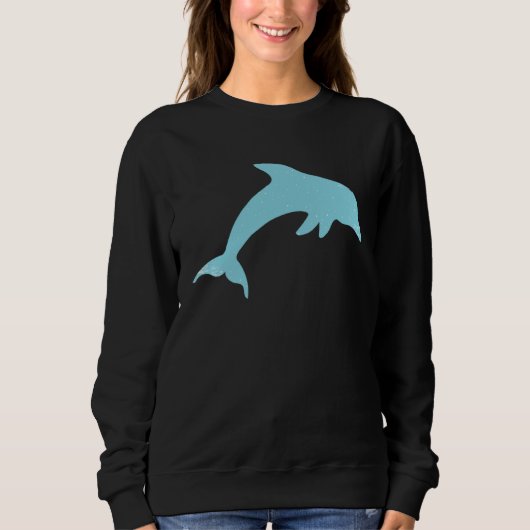 Dolphin Aquatic Mammal Sea Animal Sweatshirt (Vorderseite)