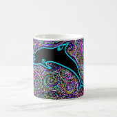 Dolphin Art Design Kaffeetasse (Mittel)