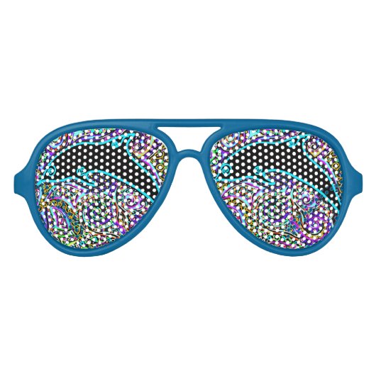 Dolphin Art Design Sonnenbrille (Vorderseite)