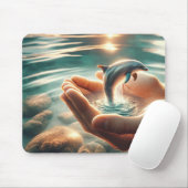 Dolphin Art Mousepad (Mit Mouse)