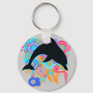 Dolphin Art Schlüsselanhänger