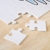 Dolphin at Swimming with Swim ring. Puzzle (Seite)