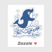 Dolphin Aufkleber (Blatt)