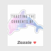 Dolphin  aufkleber (Blatt)