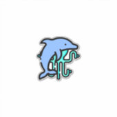 Dolphin Aufkleber (Vorderseite)
