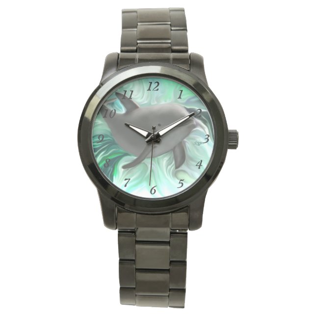 Dolphin Baby Armbanduhr (Vorderseite)