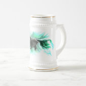 Dolphin-Baby Bierglas (VorderseiteRechts)