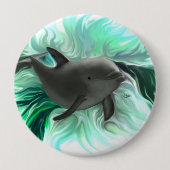 Dolphin Baby Button (Vorderseite)