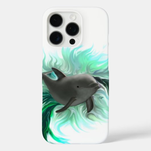 Dolphin Baby Case-Mate iPhone Hülle (Rückseite)