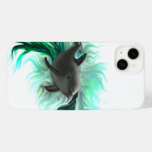 Dolphin Baby Case-Mate iPhone Hülle (Rückseite (Horizontal))