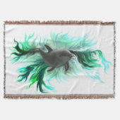 Dolphin Baby Decke (Vorderseite)