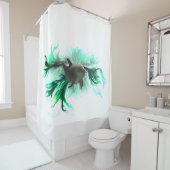 Dolphin Baby Duschvorhang (Beispiel)