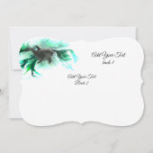 Dolphin Baby Einladung (Rückseite)