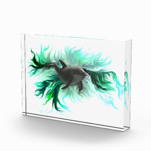 Dolphin Baby Fotoblock (Rechts)