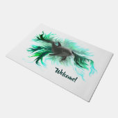 Dolphin Baby Fußmatte (Schrägansicht)