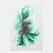 Dolphin Baby Geschirrtuch (Vertikal)