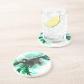 Dolphin Baby Getränkeuntersetzer (Seite)