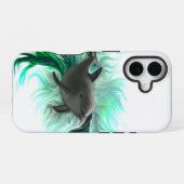 Dolphin Baby iPhone 16 Hülle (Rückseite (Horizontal))