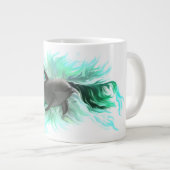 Dolphin Baby Jumbo-Tasse (Vorderseite Rechts)