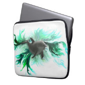Dolphin Baby Laptopschutzhülle (Vorderseite Links)