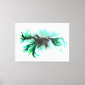 Dolphin Baby Leinwanddruck (Vorderseite)