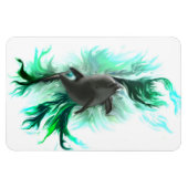 Dolphin Baby Magnet (Horizontal)