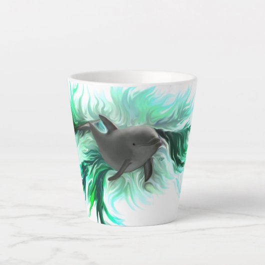 Dolphin Baby Milchtasse (Vorderseite)