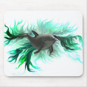 Dolphin Baby Mousepad