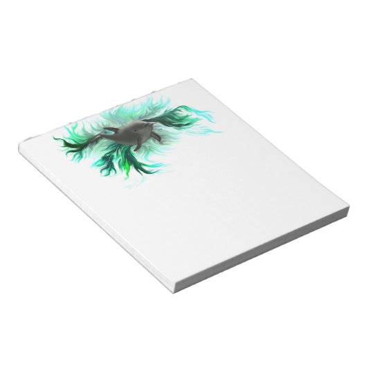 Dolphin Baby Notizblock (angewinkelt)