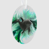 Dolphin Baby Ornament (Vorderseite)