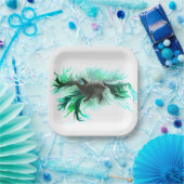 Dolphin Baby Pappteller (Party)