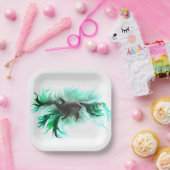 Dolphin Baby Pappteller (Party)