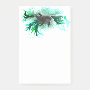 Dolphin Baby Post-it Klebezettel