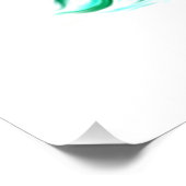 Dolphin Baby Poster (Ecke)