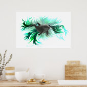 Dolphin Baby Poster (Küche)
