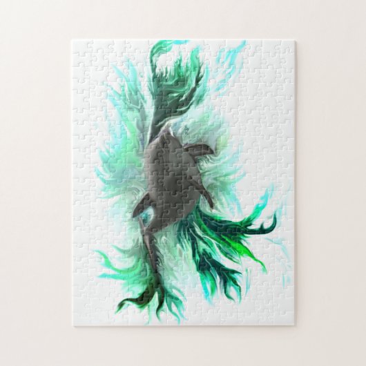 Dolphin Baby Puzzle (Vertikal)