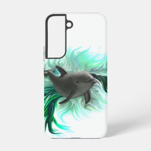 Dolphin Baby Samsung Galaxy Hülle (Rückseite)