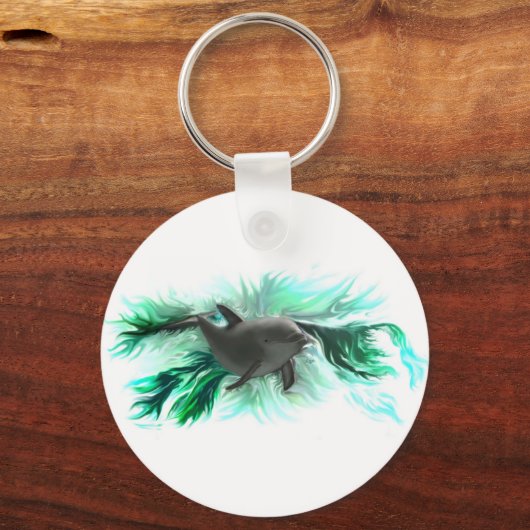 Dolphin Baby Schlüsselanhänger (Vorderseite)