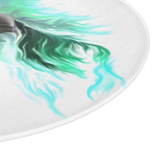 Dolphin Baby Schneidebrett (Ecke)