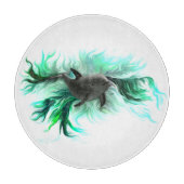 Dolphin Baby Schneidebrett (Vorderseite)