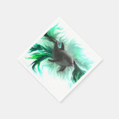 Dolphin Baby Serviette (Ecke)