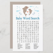 Dolphin Baby Shooter Word Search Game (Vorne/Hinten)