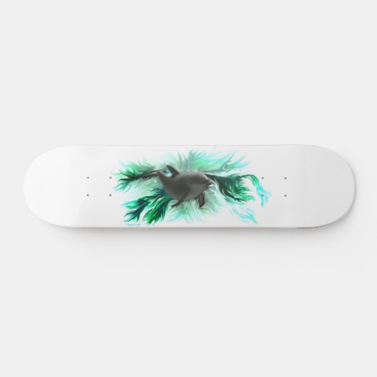 Dolphin Baby Skateboard (Horizontal)